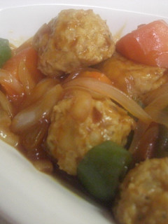 ふわふわ鶏団子 酢豚風-レシピのメイン写真