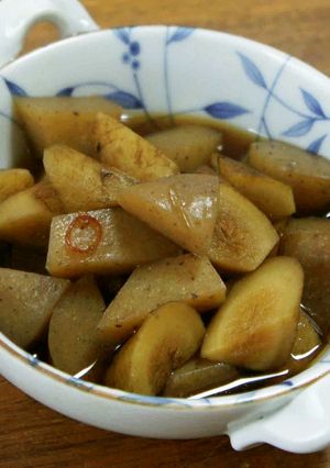 新ごぼうとこんにゃくの煮もの-レシピのメイン写真