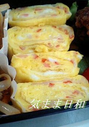超簡単★かにかまの玉子焼き♪-レシピのメイン写真
