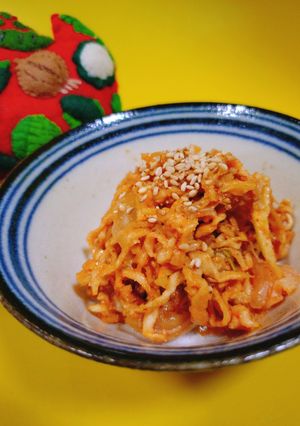 切り干し大根のキムチ和え-レシピのメイン写真