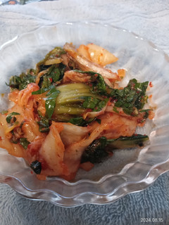 青じそ大量消費!青じそのキムチ和え-レシピのメイン写真