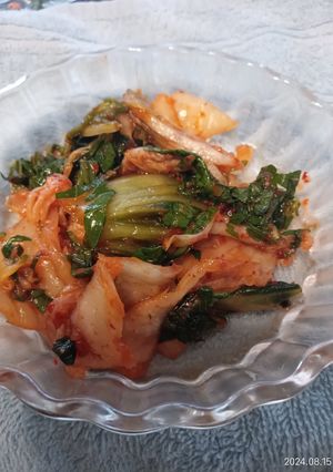 青じそ大量消費！青じそのキムチ和え-レシピのメイン写真