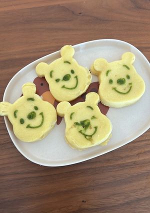 米粉蒸しパン　米粉スポンジケーキ-レシピのメイン写真