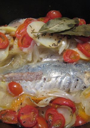 じゃがいもと青魚のコンポート♪-レシピのメイン写真