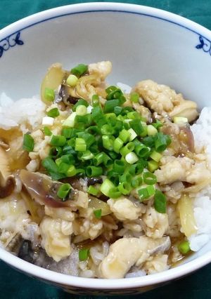 鱧とミョウガの和風あんかけ丼-レシピのメイン写真