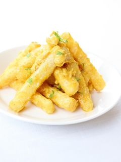 おつまみに【長芋フライ(カレーマヨ)】-レシピのメイン写真