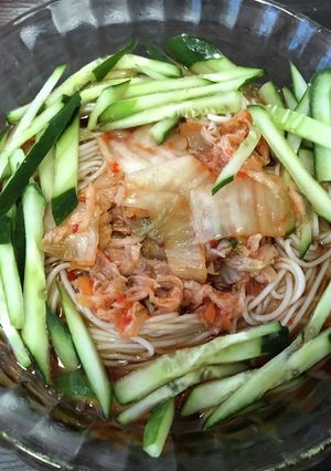 そうめん冷麺風-レシピのメイン写真