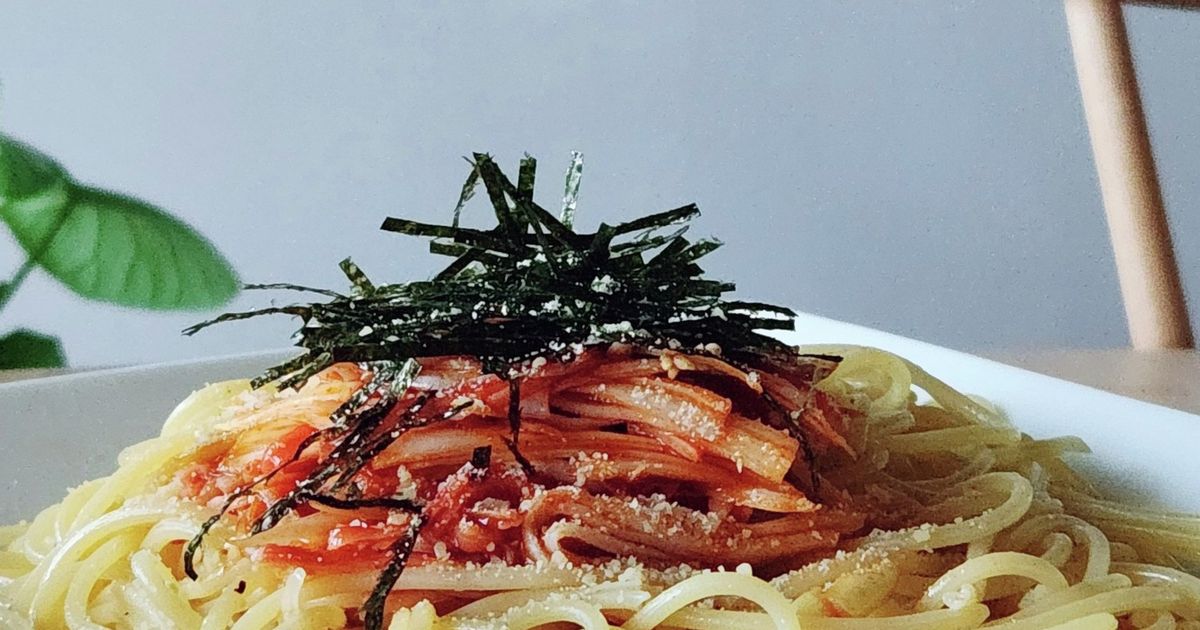 カニかまと長ネギ和風パスタ☆つまみ☆夕食 by マダム・フィーカ