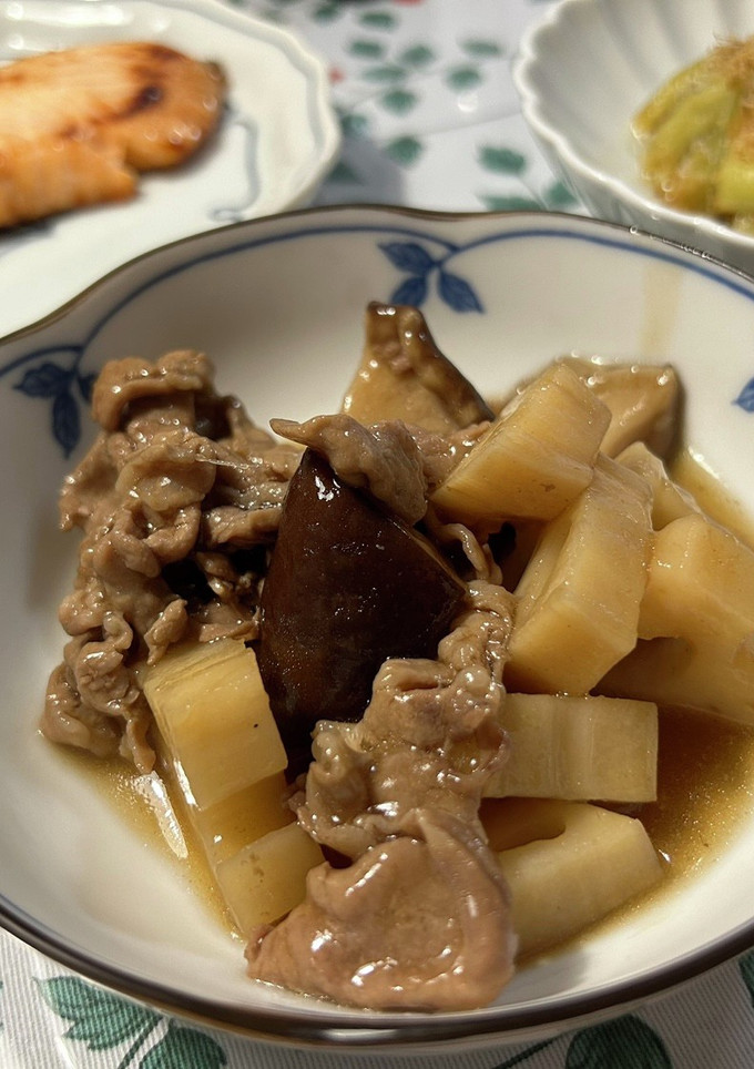 蓮根と豚肉の中華煮-レシピのメイン写真