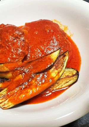 えのきでかさ増しトマト煮込みハンバーグ-レシピのメイン写真