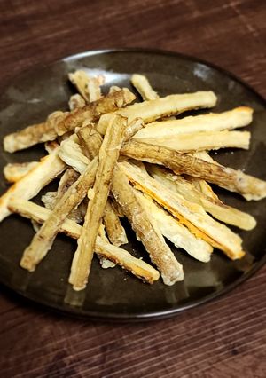 プラス1品☆ポリポリ食感のごぼうスナック-レシピのメイン写真