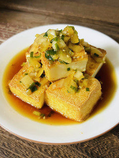 麻薬卵の残りタレで★厚揚げ豆腐-レシピのメイン写真