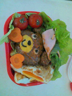 くまちゃんハンバーグ★弁当-レシピのメイン写真