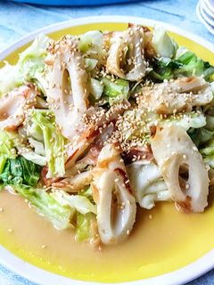 副菜☆ちくわとキャベツの塩麹バタポン炒め-レシピのメイン写真