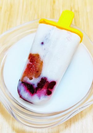 ココナッツミルクフルーツアイスキャンデー-レシピのメイン写真