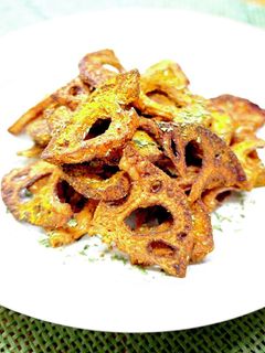 カレー味☆れんこんチップス-レシピのメイン写真