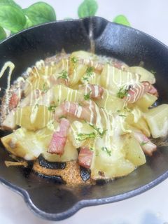 マヨマヨ♪じゃがいもベーコンチーズ焼き-レシピのメイン写真