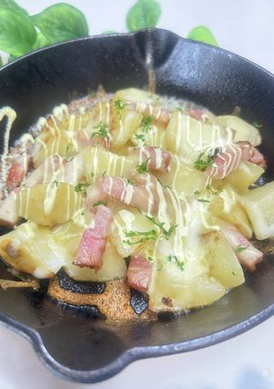 マヨマヨ♪じゃがいもベーコンチーズ焼き-レシピのメイン写真