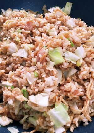 そばめし (焼きそばソース)覚書-レシピのメイン写真