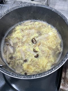 ほたてヒモのたまごスープ-レシピのメイン写真
