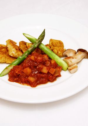 鶏ささみ～秋の味覚ソース～（国循賞金賞）-レシピのメイン写真