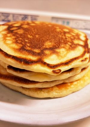ふかふかホットケーキ-レシピのメイン写真