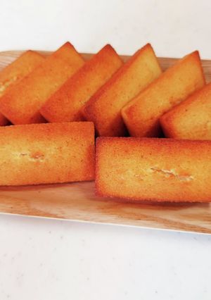 焦がしバターのフィナンシェ 甘さ控えめ-レシピのメイン写真