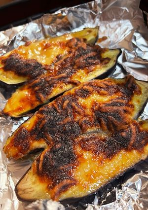 トロっトロっ☆茄子の甘味噌チーズ焼き-レシピのメイン写真