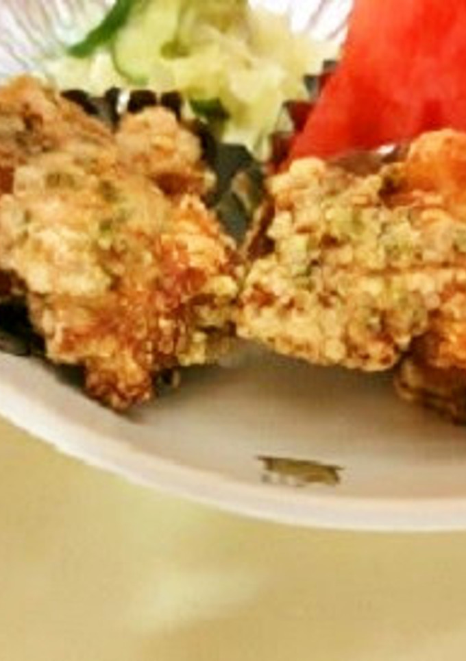 【保育園給食】鶏の唐揚げ(のり塩)-レシピのメイン写真