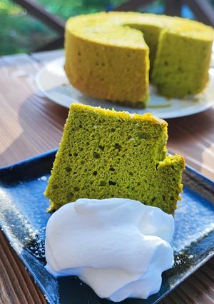 【管理栄養士監修】 抹茶のシフォンケーキ-レシピのメイン写真