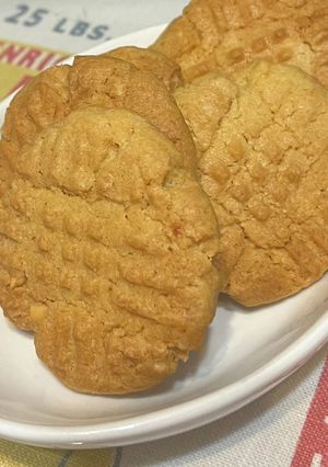 ピーナツバタークッキー-レシピのメイン写真