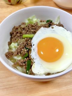 スタミナたっぷり!!そぼろ丼-レシピのメイン写真
