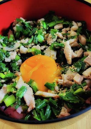ニラたまスタミナ丼-レシピのメイン写真