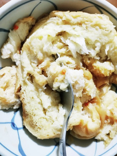 冷凍したパンのスープ煮。-レシピのメイン写真