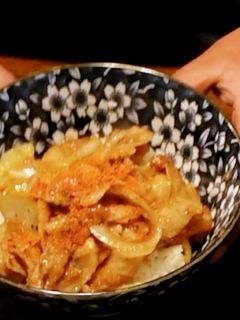 黄金比率で作るたれが激うま生姜焼き丼-レシピのメイン写真