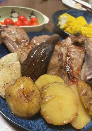 簡単スペアリブオーブン焼き-レシピのメイン写真