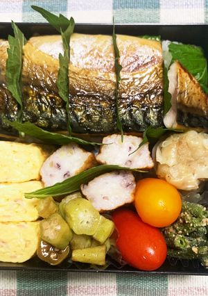 8/17 ヨッチャン☆ 焼きサバ寿司弁当-レシピのメイン写真