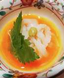 超簡単美味っ！♫いかそうめん黄身ソース♫