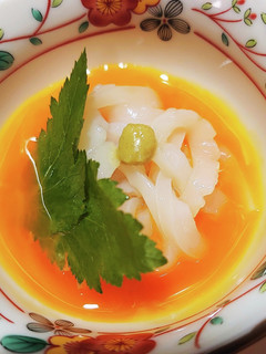 超簡単美味っ!♫いかそうめん黄身ソース♫-レシピのメイン写真