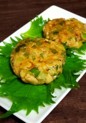 ヘルシーメイン☆えのき茸の焼きつくね-レシピのメイン写真