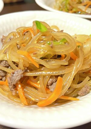 簡単♫本格チャプチェ 韓国はるさめ-レシピのメイン写真
