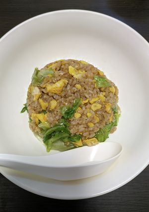 レタスと卵のシンプル炒飯-レシピのメイン写真