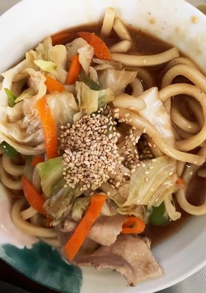 簡単さっぱりレモンオイスター焼うどん-レシピのメイン写真