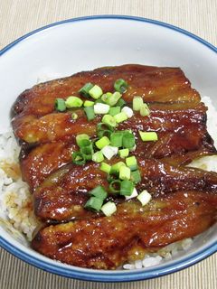 茄子の蒲焼き丼-レシピのメイン写真
