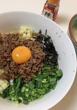 はなび新山さんの台湾まぜそば-レシピのメイン写真