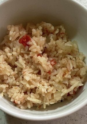 炊飯器で作るメキシカンライス(白)-レシピのメイン写真