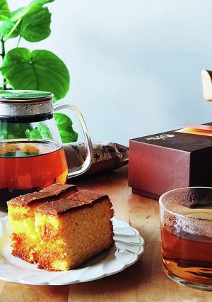 クラフト紅茶☆市販米粉カステラ☆fika-レシピのメイン写真