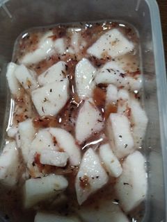 長芋のシャキシャキ梅肉あえ-レシピのメイン写真
