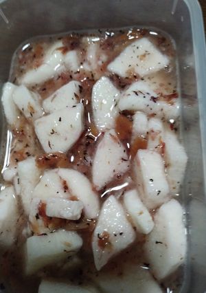 長芋のシャキシャキ梅肉あえ-レシピのメイン写真