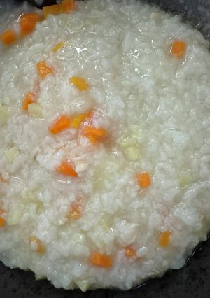 炊飯器で簡単鳥雑炊 離乳食-レシピのメイン写真